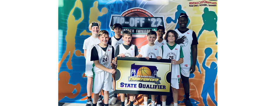Congrats to 7B on Qualifying for States (SF Tip-off Tourney 7B Runner-Up)